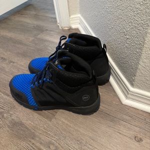 Work shoes. Steel toe shoes